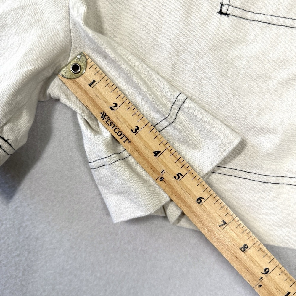 Free People Beach Shorts Womens XS Cream Contrast Stitch Pull On Pockets 5.5" - Picture 11 of 13